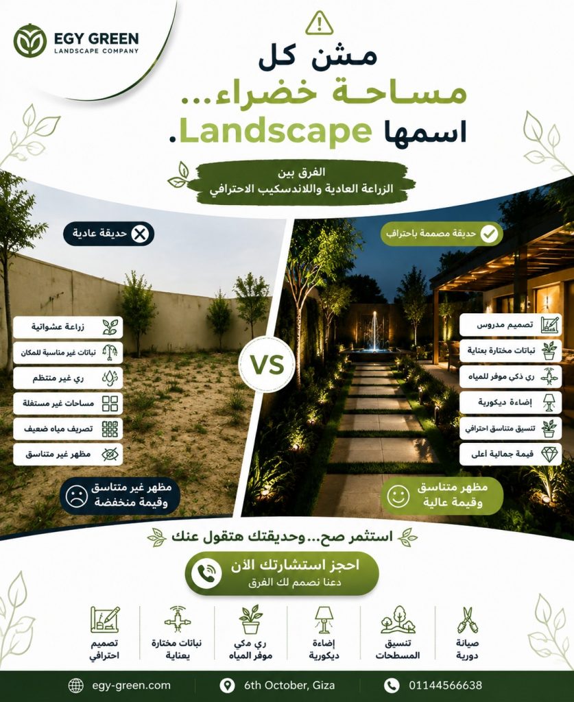 كيف تستغل المساحات الخضراء بأفضل طريقة